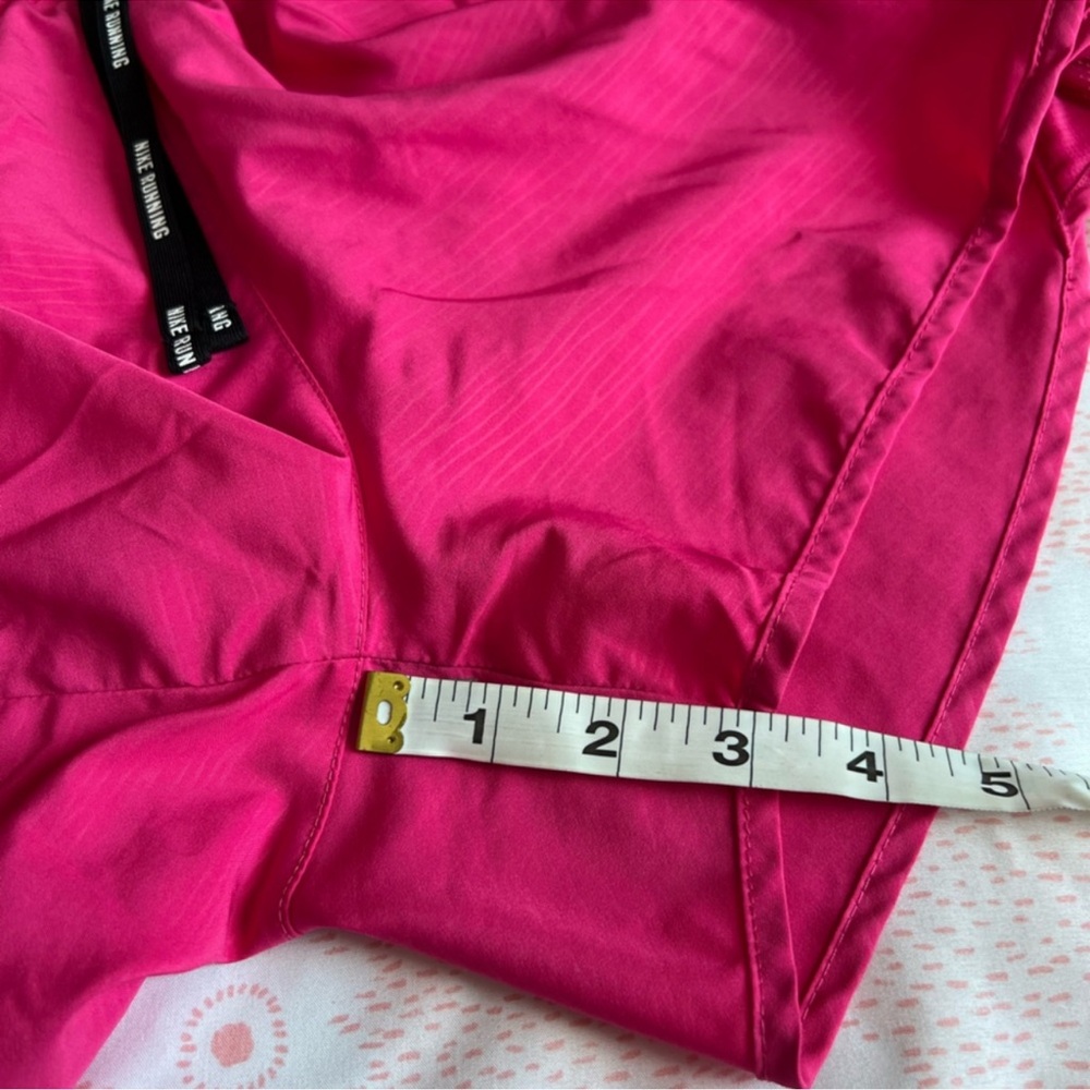 Bundle of 2 Pair- Nike Dri-Fit Running Shorts Fuchsia & White/Pink Women’s Small - Picture 13 of 16